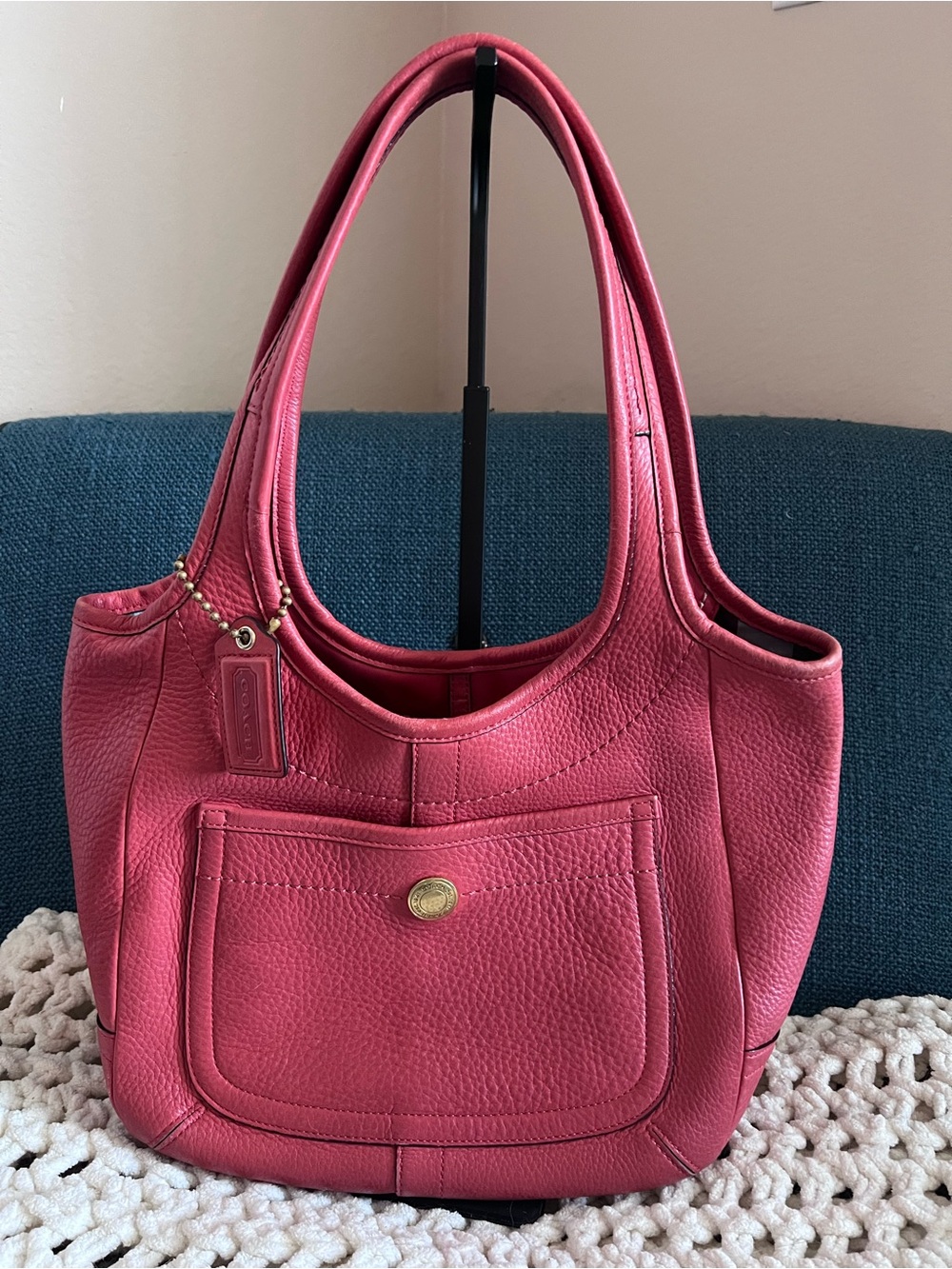 Coach Coral Legacy Ergo Shoulder Bag